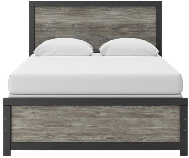 Signature Design by Ashley® Broachmyn Black/Gray Queen Panel Bed-1