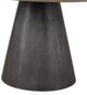 Furniture of America® Broager Rustic Oak Round Dining Table with Dark Walnut Base-4