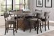 Homelegance® Oxton Baltimore Espresso/Dark Cherry Counter Chair-1