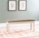 Powell® Jane Gray/Vanilla Storage Bench-1