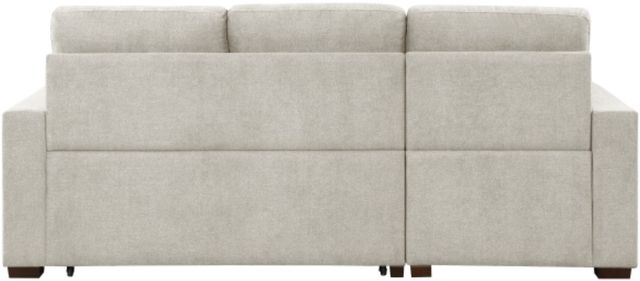 Homelegance® Waitsfield 2-Piece Beige Right Arm Facing Sectional with Pull-out Bed and Hidden Storage-4