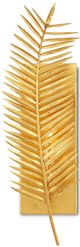 Currey & Company Janaki Gold Leaf Wall Sconce-1
