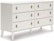 Signature Design by Ashley® Aprilyn 5-Piece White Twin Bedroom Set-2
