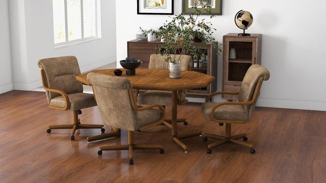 Chromcraft™ Customizable Denton Carlisle 5-Piece Dining Set-1