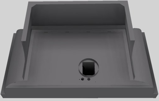 Vent-A-Hood® Designer Series 48" Gunsmoke Wall Mounted Range Hood-2