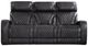 Corinthian Furniture Como Midnight Power Reclining Sofa with Air Massage and Lighting Power Headrest-0