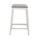 Liberty Furniture Vintage Series Antique White Backless Upholstered Counter Chair-2