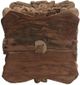 A & B Home Brown Stool -2