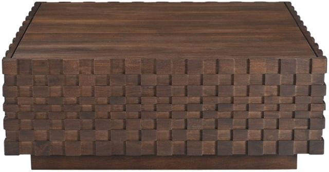 Moe's Home Collection Easton Brown Storage Coffee Table-3