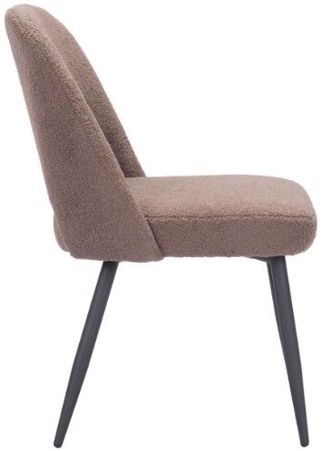Zuo® Modern Teddy Brown Dining Chair-2