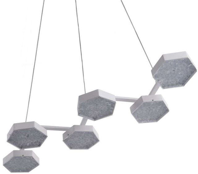 Zuo® Modern Dunk White Ceiling Lamp-3