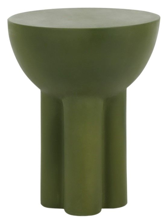 Dovetail Furniture Rhett Olive Green Outdoor Side Table-0