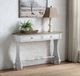 ACME Furniture Carminda Brown Console Table with Antique White Base-4