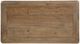 Winners Only® Augusta Rustic Brown 48" Coffee Table with White Base-3