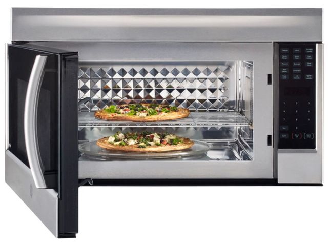 GE 30" 1.6 Cu. Ft. Stainless Steel Over the Range Microwave-4