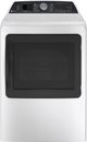 GE Profile™ 7.4 Cu. Ft. White Front Load Gas Dryer-0