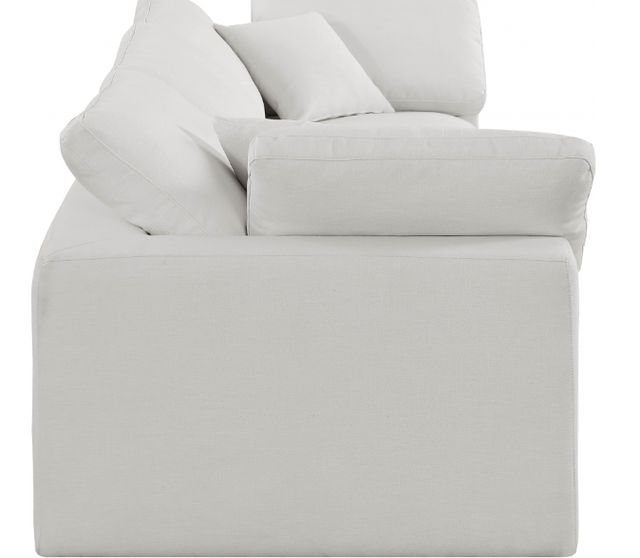 Meridian Furniture Comfy 3-Piece Cream Modular Sectional-2