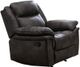 Mazin Furniture Peabody Grey Upholstered Rocker Recliner-0