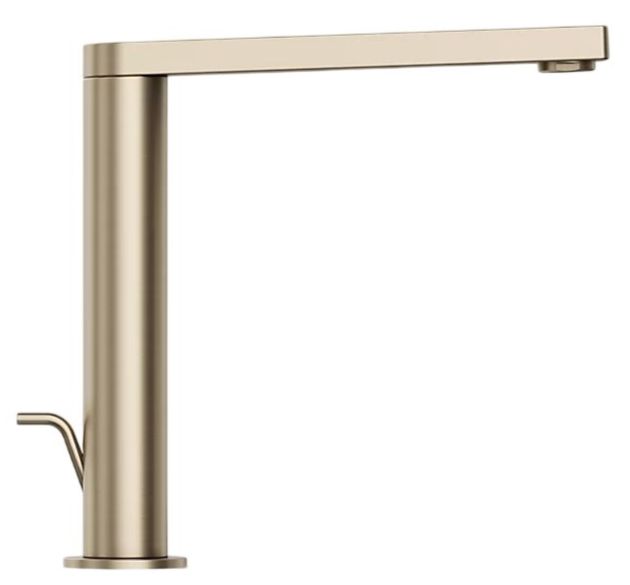 KOHLER® Composed® Vibrant Brushed Bronze Tall Single-Handle Bathroom Sink Faucet with Lever Handle-2