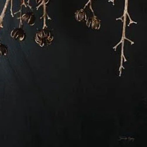 Classy Art Branches in Noir II by Jennifer Rigsby Wall Art-1