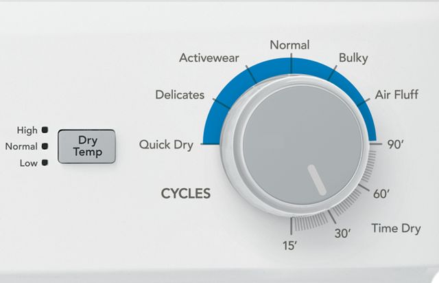 Frigidaire® 3.9 Cu. Ft. Washer, 5.6 Cu. Ft. Dryer White Electric Stack Laundry-3
