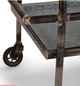 A & B Home Percy Gunmetal Bar Cart-2