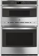 GE Profile™ 30" Stainless Steel Wall Oven/Microwave Combo Electric Wall Oven-0