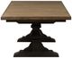 Liberty Furniture Harvest Home Barley Brown Trestle Dining Table with Chalkboard Base-3