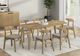 Monarch Specialties Inc. Light Walnut 72" Rectangular Dining Table-1