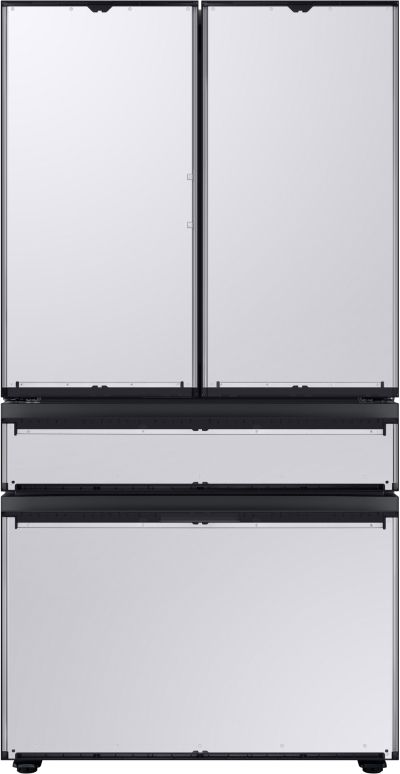 Samsung Bespoke 36 In. 28.8 Cu. Ft. White Glass French Door Refrigerator-7