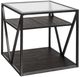 Liberty Furniture Arista 3-Piece Cobblestone Brown/Gray/Pewter Occasional Table Set-2