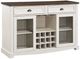 TEI Kelsey Dark Oak/White Server-0