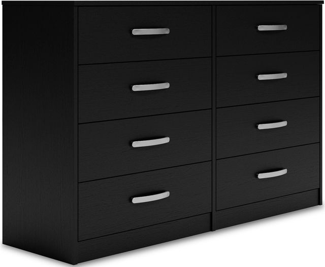 Signature Design by Ashley® Finch 3-Piece Black Queen Panel Bed Set-2
