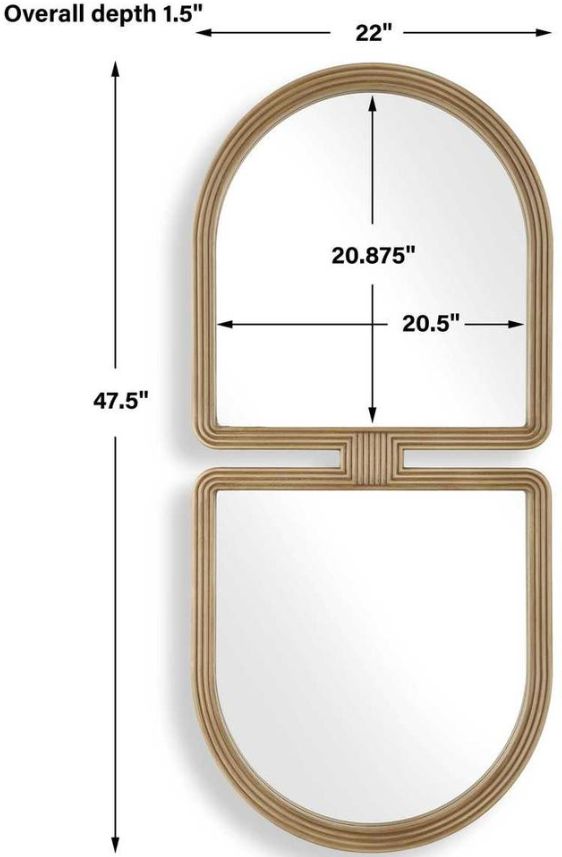Uttermost® Jacques Gold Mirror-2