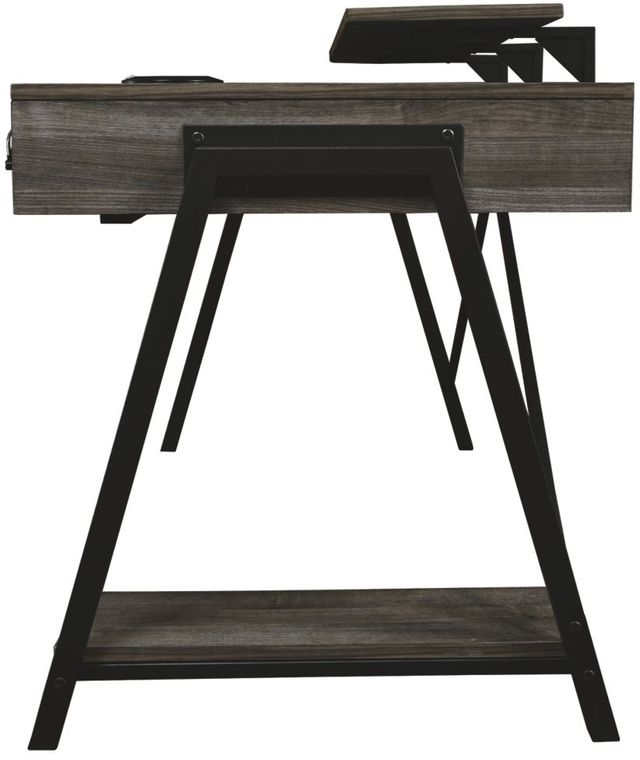 Signature Design by Ashley® Barolli Gunmetal Gaming Desk-2