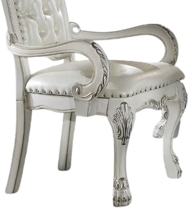 ACME Furniture Dresden Bone White Executive Office Chair-2