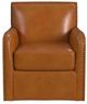 Flexsteel® Customizable Beckett Leather 32" Swivel Chair-2
