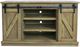American Heartland Manufacturing Rustic Green Provincial TV Stand-0