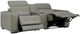 Signature Design by Ashley® Correze 3-Piece Gray Power Reclining Sectional with Console-4