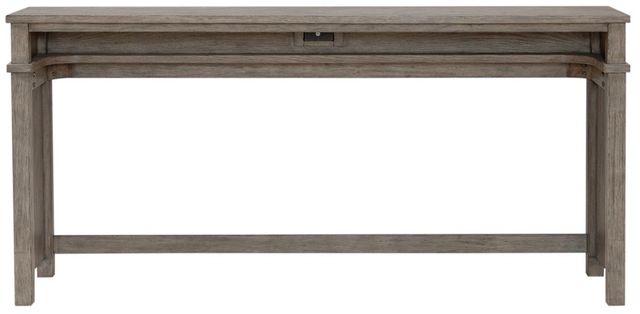 Liberty Furniture Skyview Lodge Cobblestone Console Bar Table-2