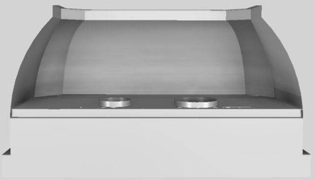 Vent-A-Hood® Designer Series 54" Stainless Steel Wall Mounted Range Hood-2