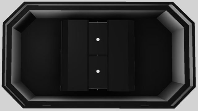 Vent-A-Hood® Designer Series 54" Black Island Range Hood-3