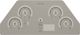 Monogram® 30" Silver Induction Cooktop-2