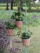 A & B Home Blue Rope Hanging Planter-3