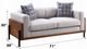 ACME Furniture Pelton Gray/Walnut Loveseat-2