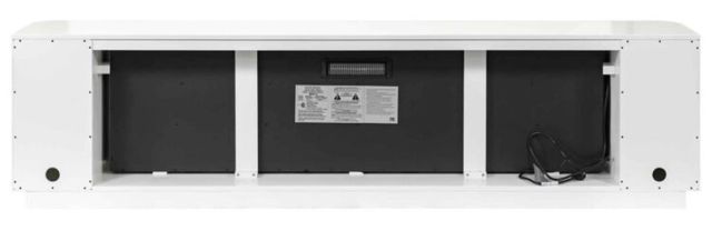 Martin Furniture Uptown Crisp White 84" Fireplace TV Stand-2