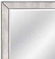 Bassett Mirror Ursula Silver Leaf 36" Wall Mirror-1