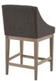 Ollix by Madison Park Simon Charcoal Counter Stool-2
