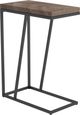 Coaster® Sergio Tobacco Chevron Rectangular Accent Table with Black Metal Base-4