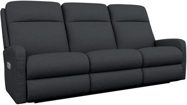 La-Z-Boy® Finley Storm Power Wall Reclining Sofa with Headrest-0